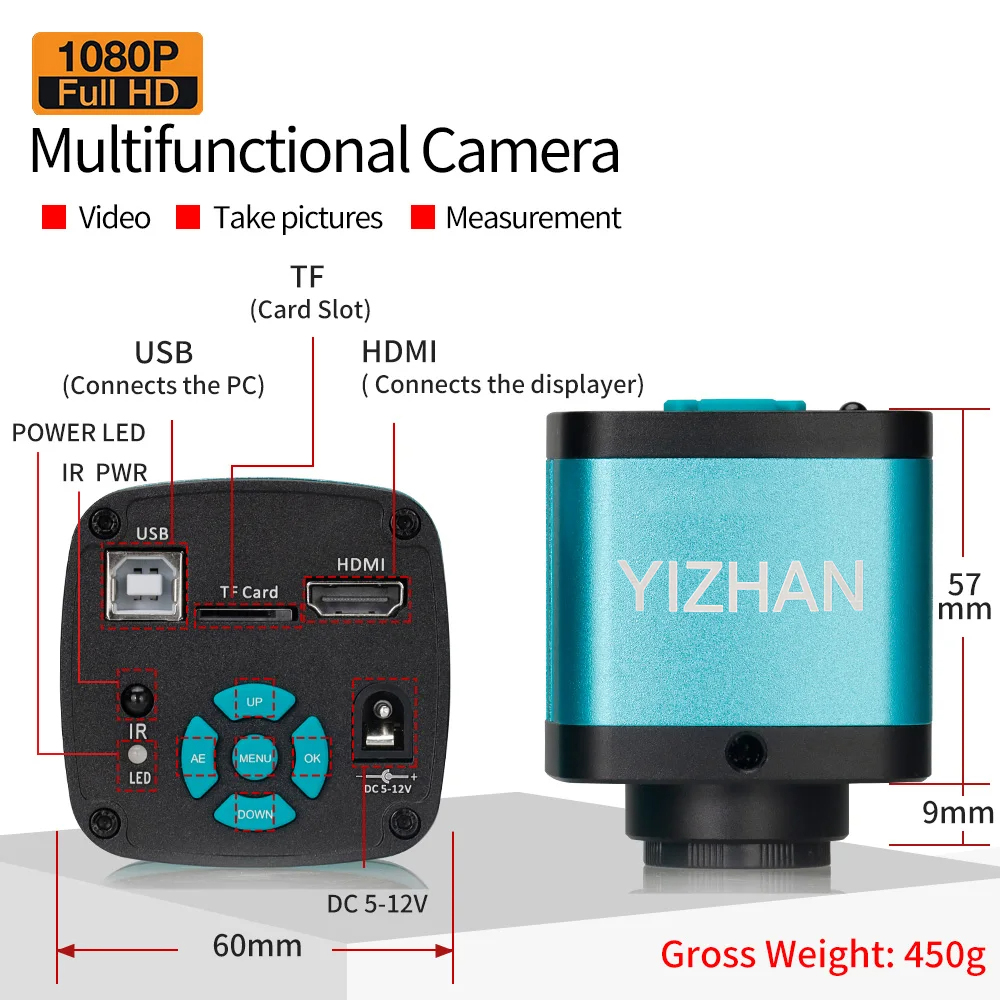 YIZHAN 150X Zoom Lens Electron - Electronics Repair Videos recension och pris