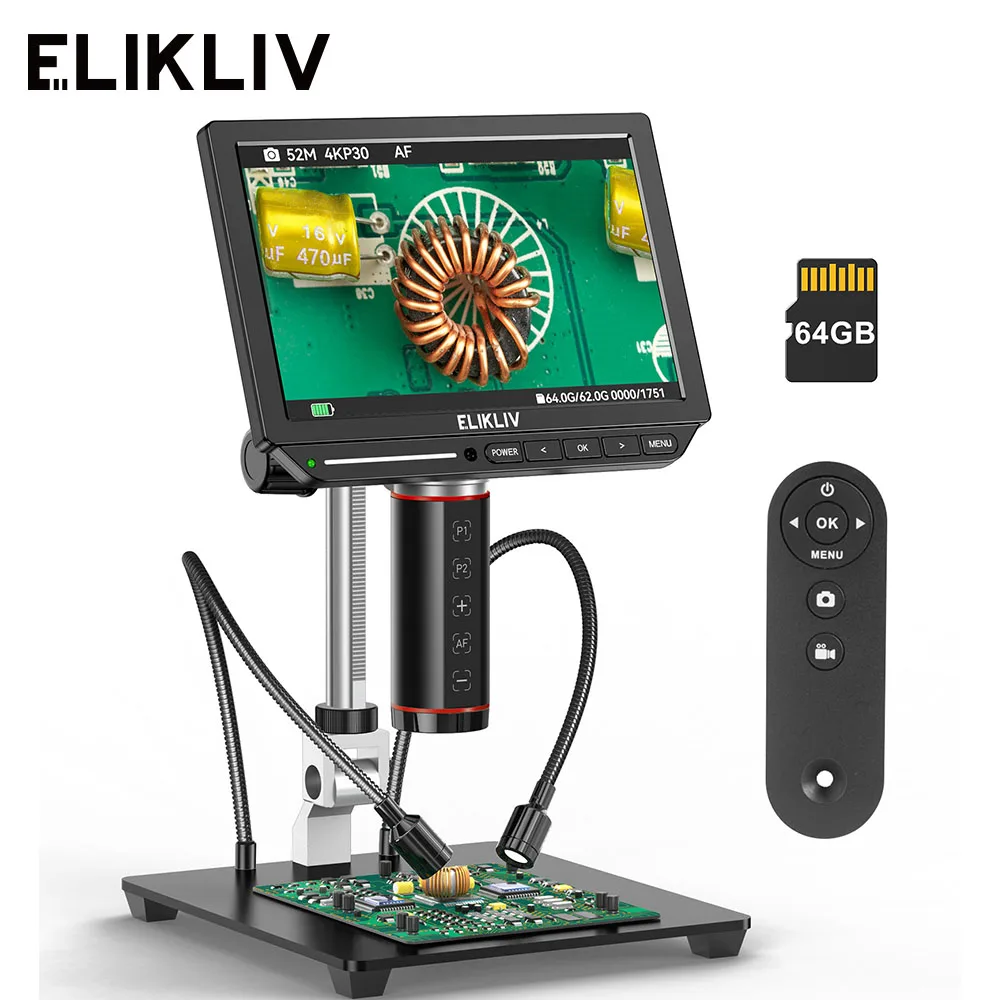 Elikliv EM4K-AF 4K Digital Mic - Electronics Repair Videos recension och pris