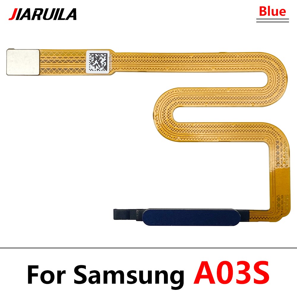 Home Button For Samsung A03s A - Fingerprint Cable Flex recension och pris