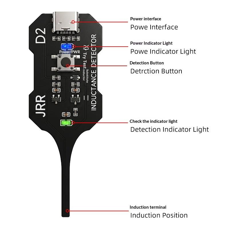V2.0 Type-C Inductance Tester  - Electronics Repair Engineer recension och pris